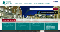 Desktop Screenshot of hodonin.eu